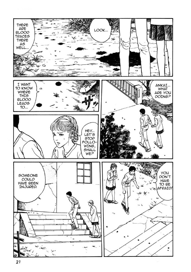 Junji Ito Horror Manga Collection Blood-bubble Bushes 第19页