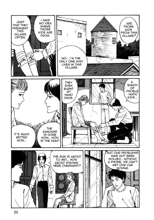 Junji Ito Horror Manga Collection Blood-bubble Bushes 第23页