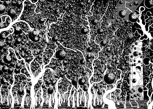 Junji Ito Horror Manga Collection Blood-bubble Bushes 第40页