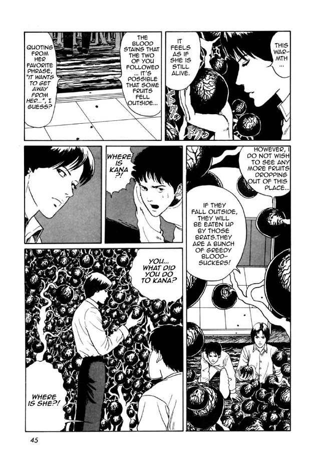 Junji Ito Horror Manga Collection Blood-bubble Bushes 第42页