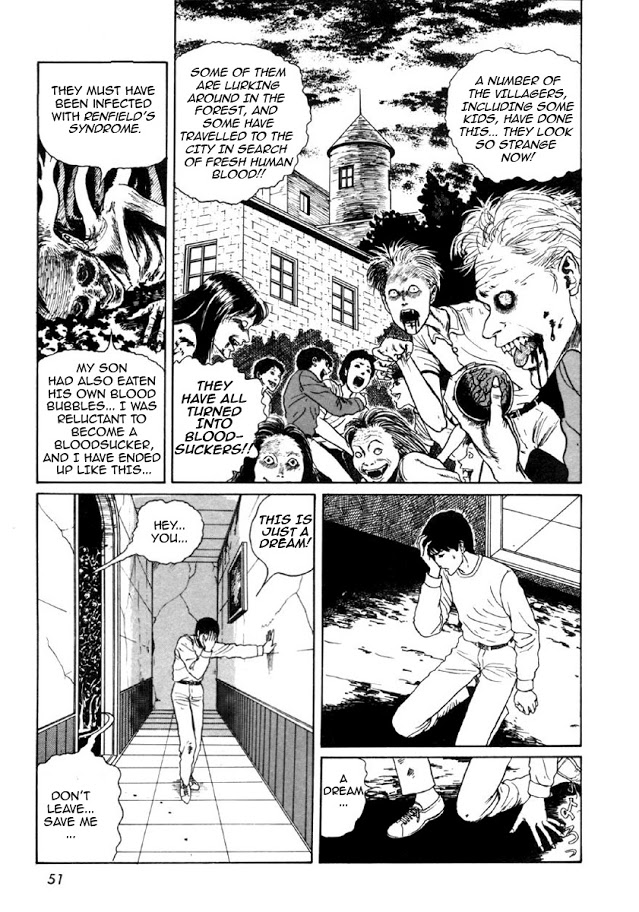 Junji Ito Horror Manga Collection Blood-bubble Bushes 第48页