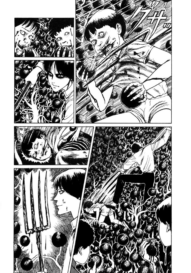 Junji Ito Horror Manga Collection Blood-bubble Bushes 第56页