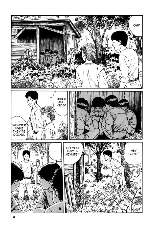 Junji Ito Horror Manga Collection Blood-bubble Bushes 第7页
