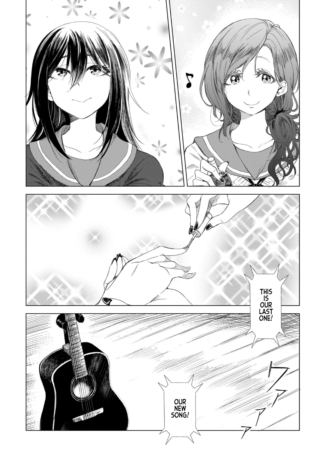 Kanade Aoharu Band Yuri Anthology With You, Nails, Playing 第3页