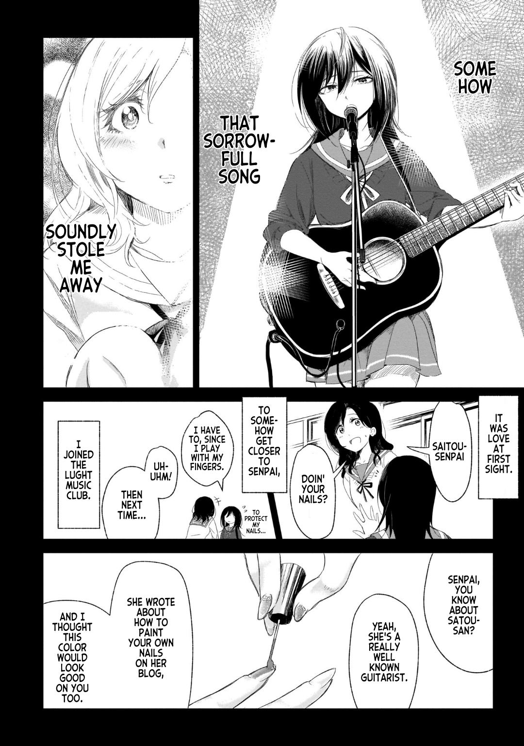 Kanade Aoharu Band Yuri Anthology With You, Nails, Playing 第7页