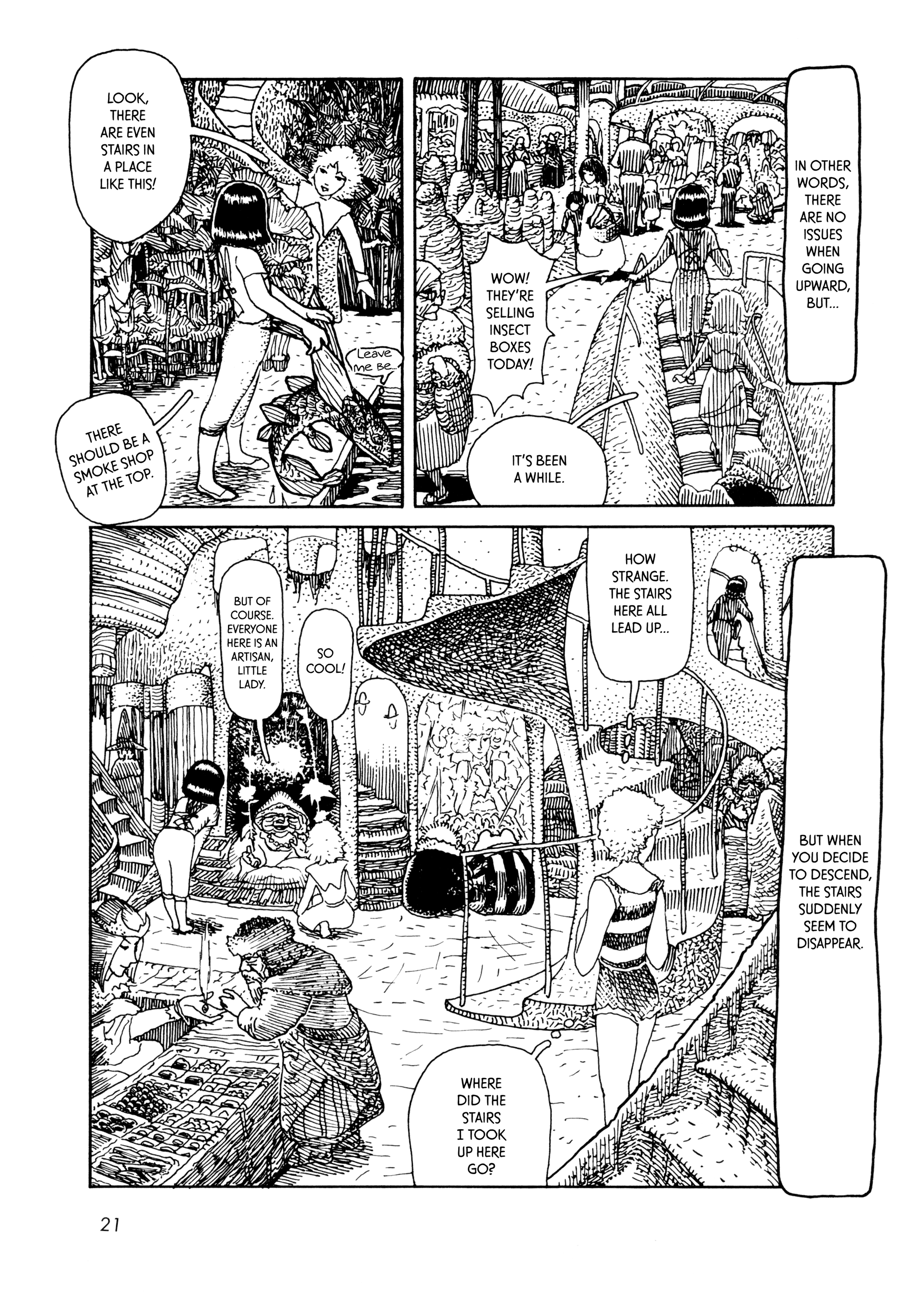 Iblard Monogatari - The Scenery of Laputas How to Find the Way Back From the Market 第3页