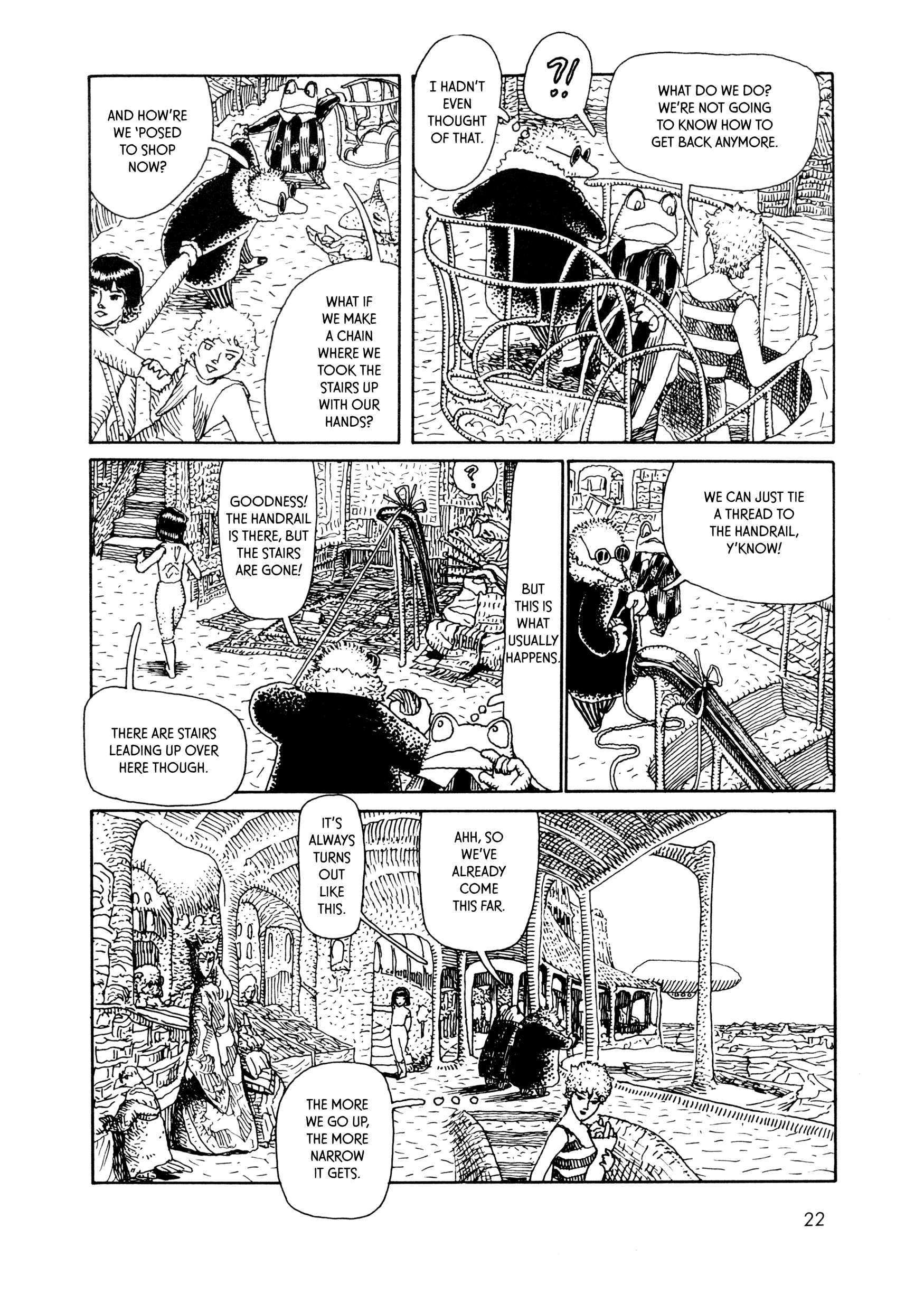 Iblard Monogatari - The Scenery of Laputas How to Find the Way Back From the Market 第4页