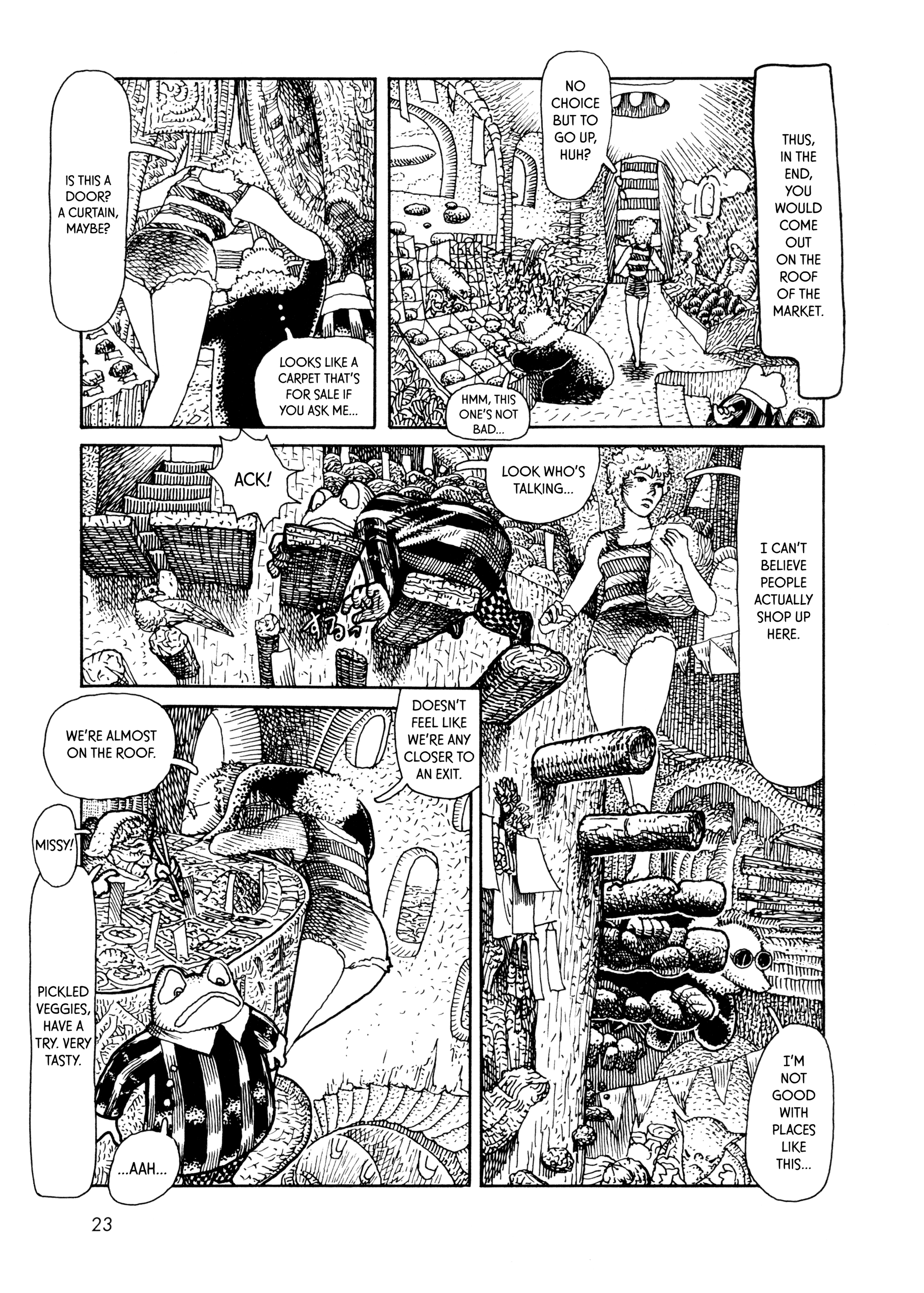 Iblard Monogatari - The Scenery of Laputas How to Find the Way Back From the Market 第5页