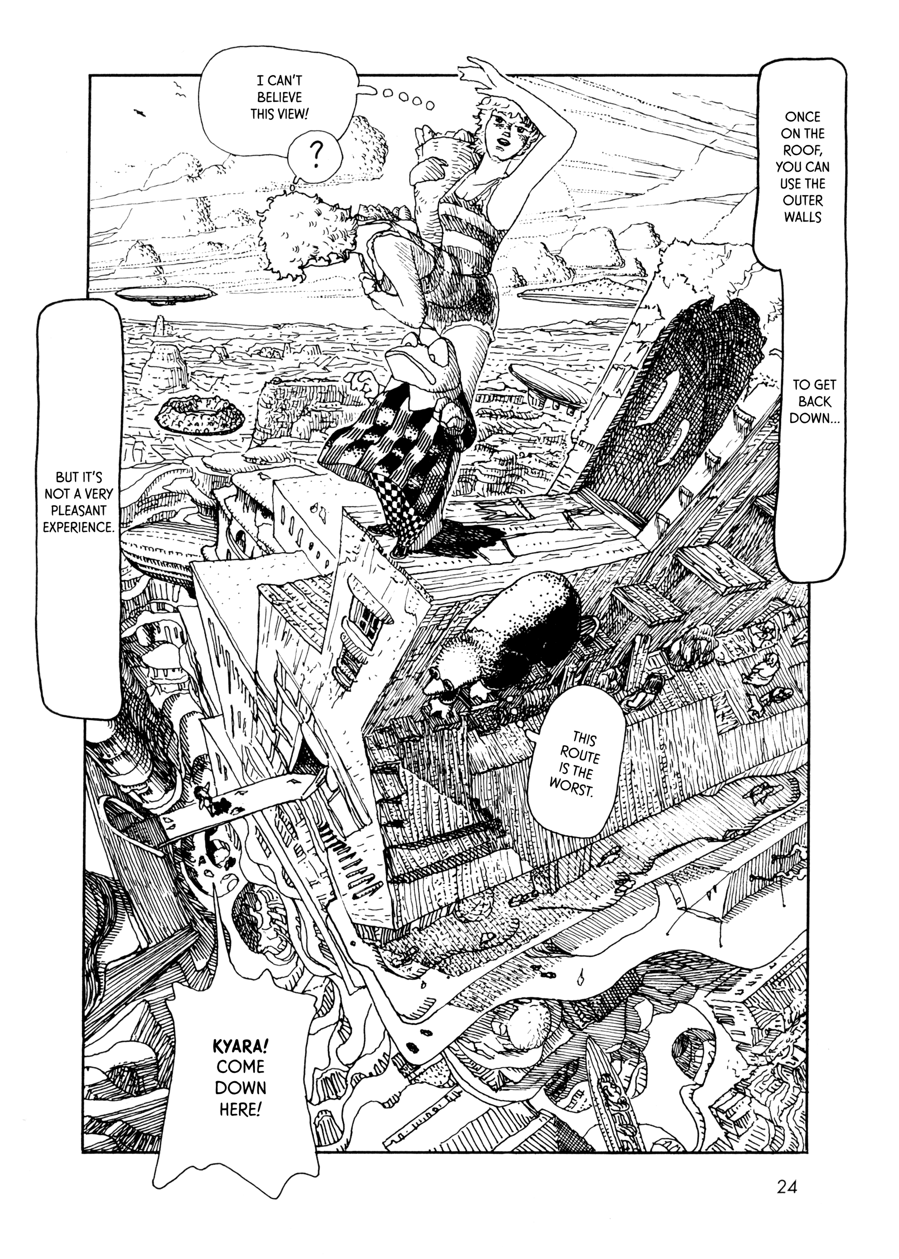 Iblard Monogatari - The Scenery of Laputas How to Find the Way Back From the Market 第6页
