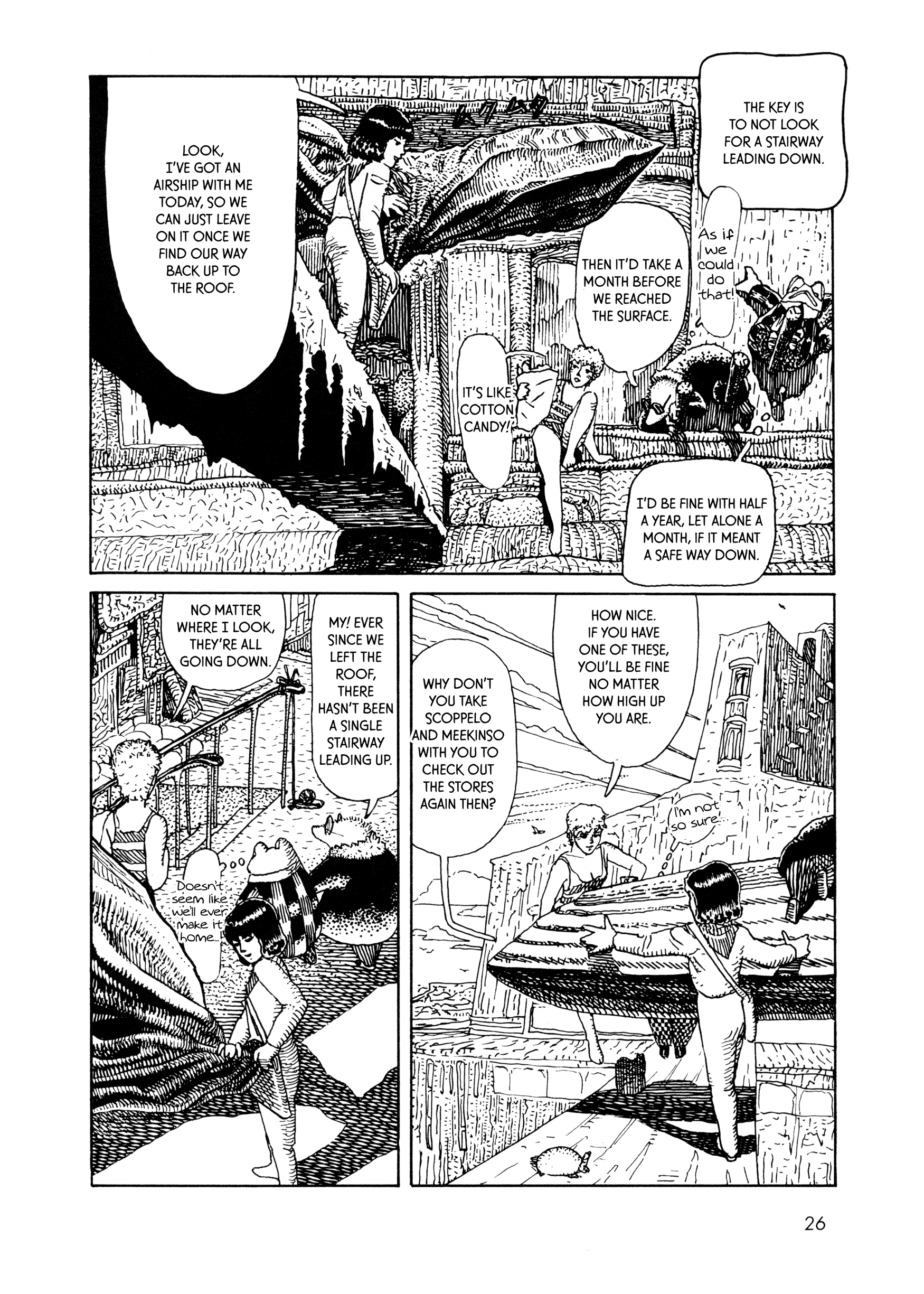 Iblard Monogatari - The Scenery of Laputas How to Find the Way Back From the Market 第8页