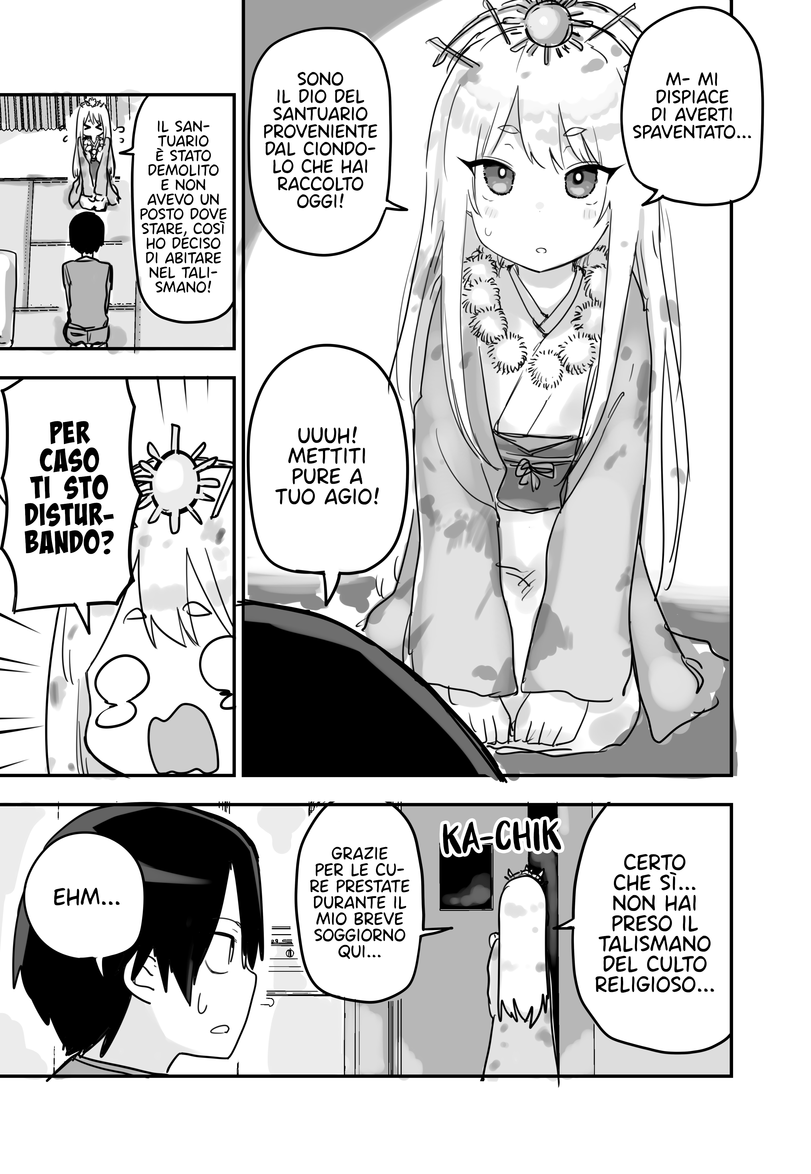 A Story About Picking Up a God 第7页