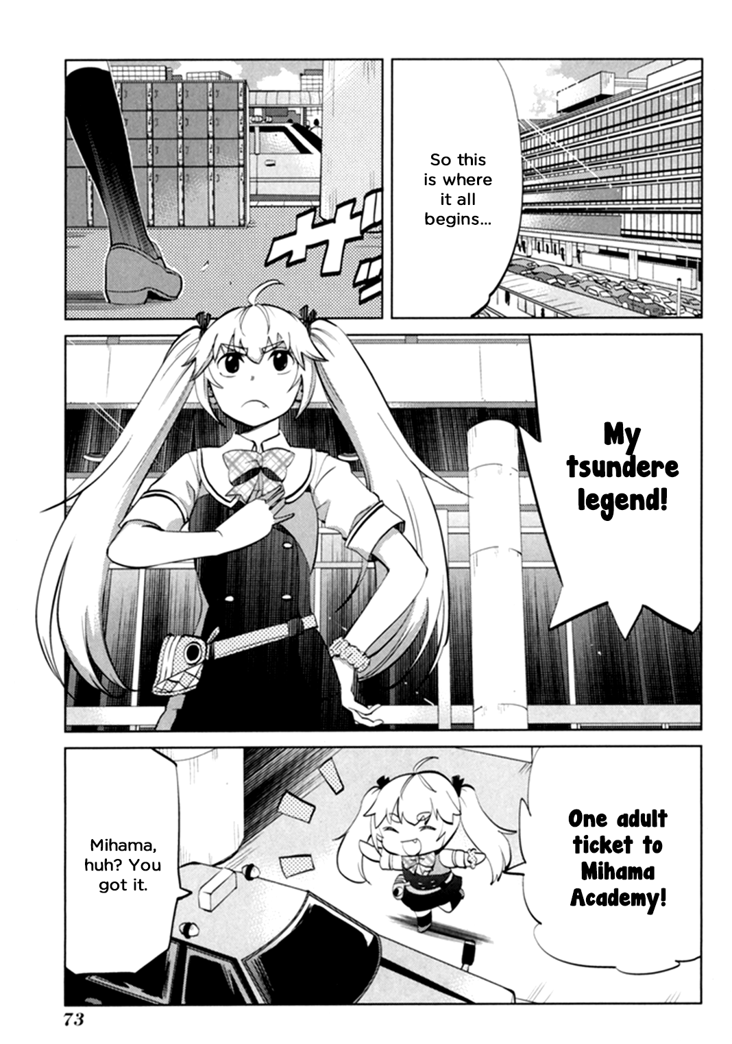 Grisaia no Kajitsu - L'oiseau bleu Some Kind of Blonde-Haired Nuisance 第1页