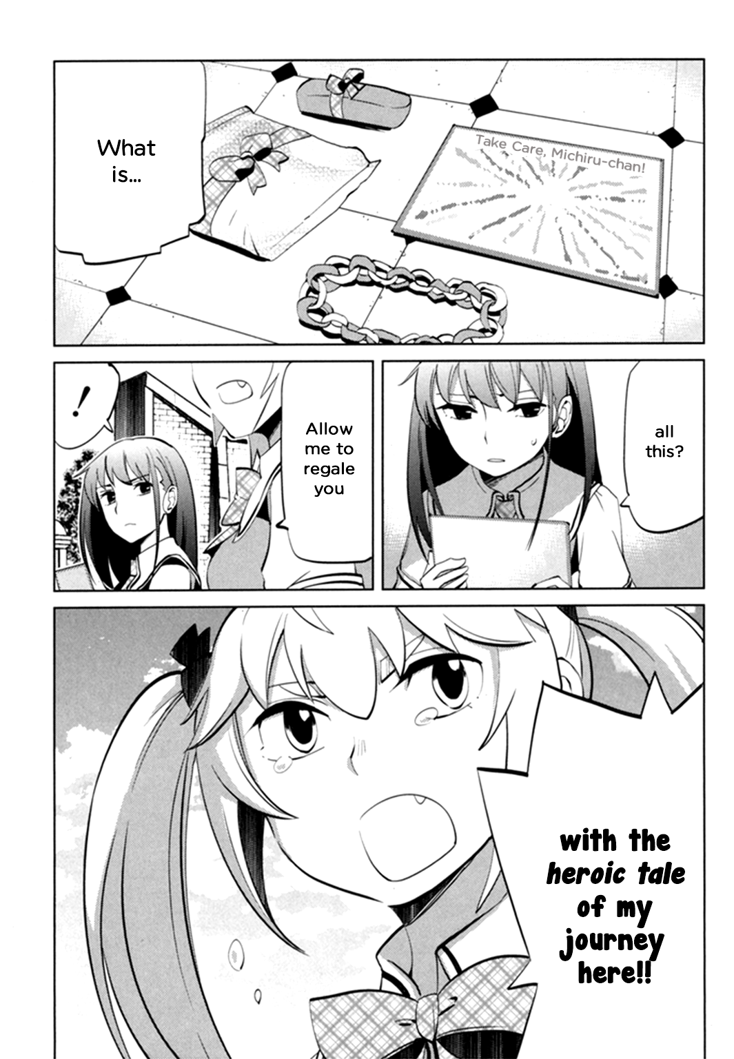 Grisaia no Kajitsu - L'oiseau bleu Some Kind of Blonde-Haired Nuisance 第9页