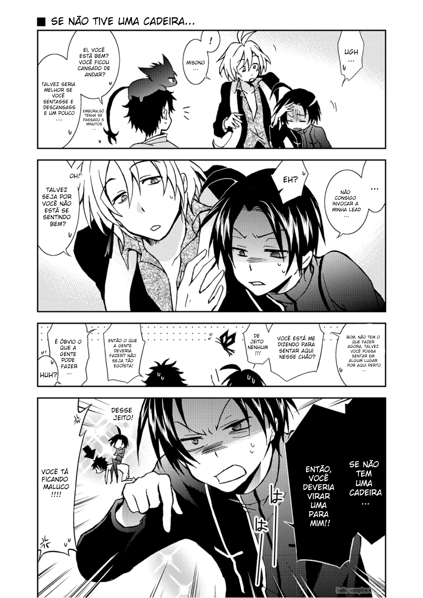sleepy life of servamp 第6页