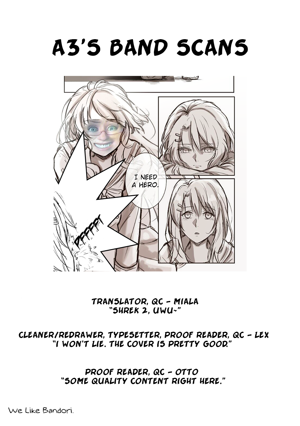 BanG Dream! - A Hero Without Enemies (Doujinshi) 第5页