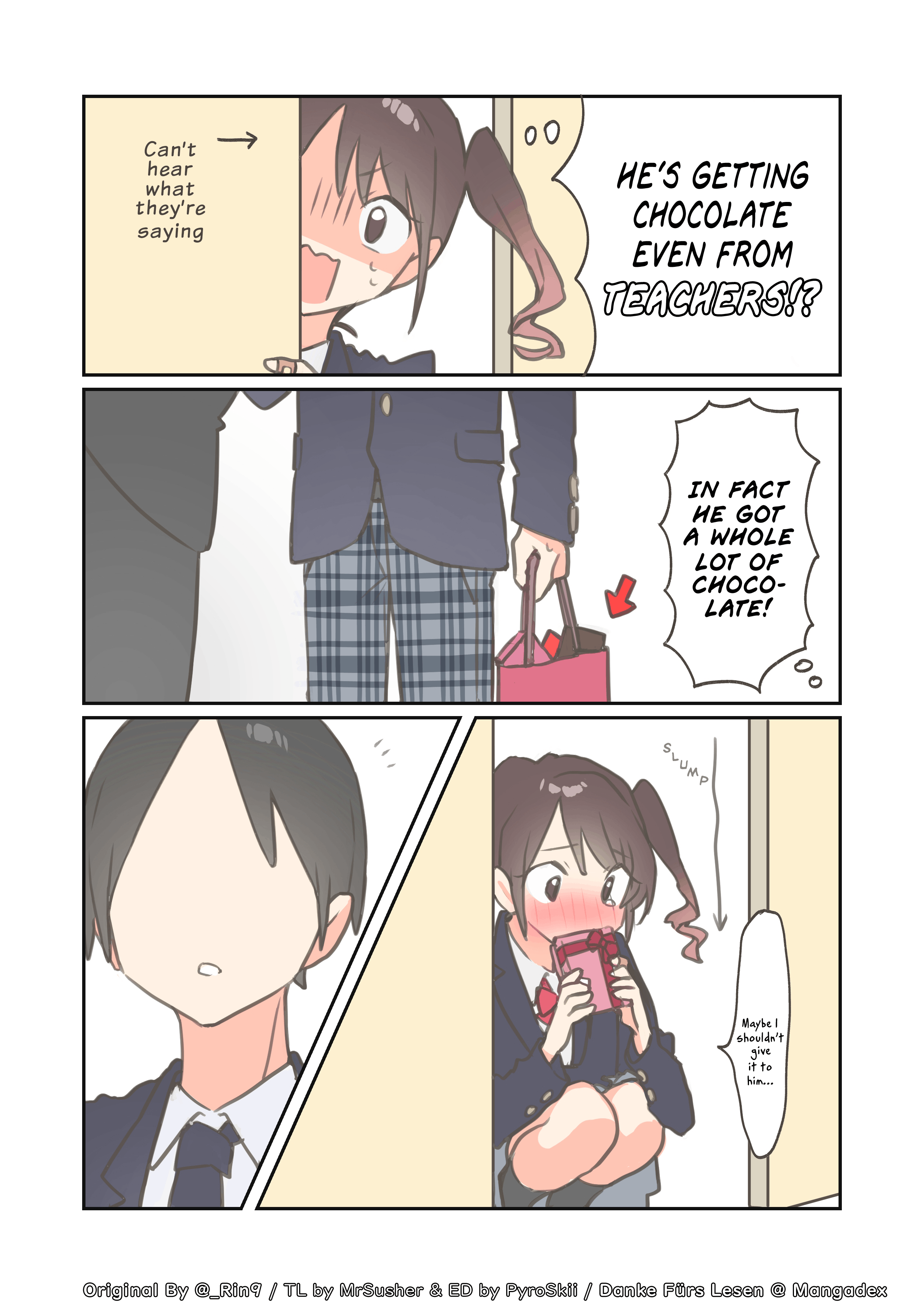 Blushing Because of You (Webcomic) "You can't bring sweets to school~!" 第2页
