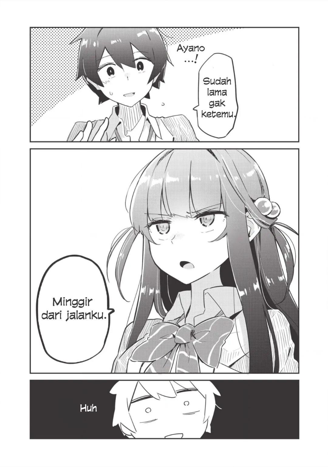 Ittsumo Shiotaiou na Osananajimi dakedo, Ore ni Kataomoi shite iru no ga Barebare de Kawaii. Menolong kucing bisa mendapatkan kekuatan gaib - Hanya kesan pribadi ① 第21页