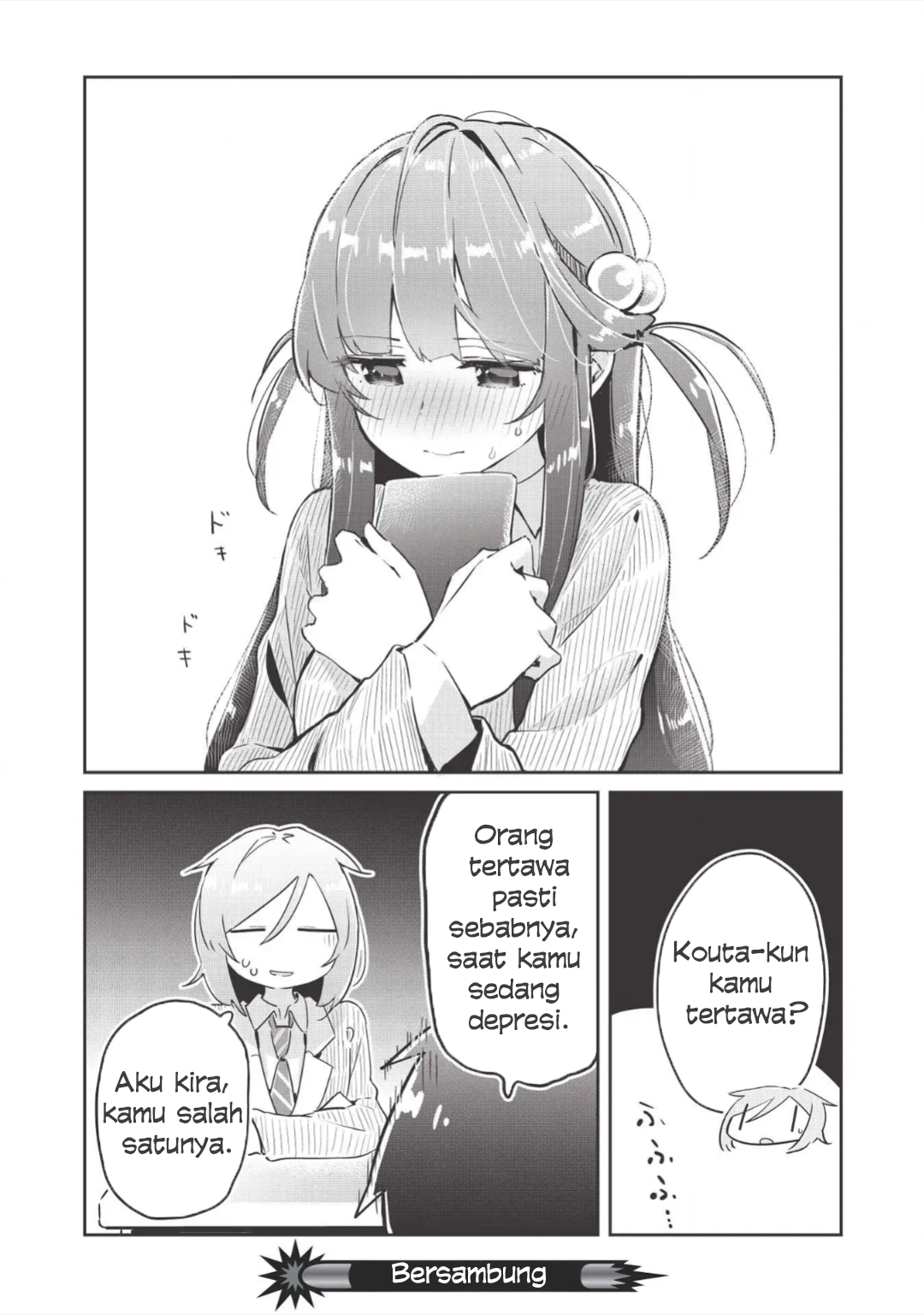 Ittsumo Shiotaiou na Osananajimi dakedo, Ore ni Kataomoi shite iru no ga Barebare de Kawaii. Menolong kucing bisa mendapatkan kekuatan gaib - Hanya kesan pribadi ① 第32页