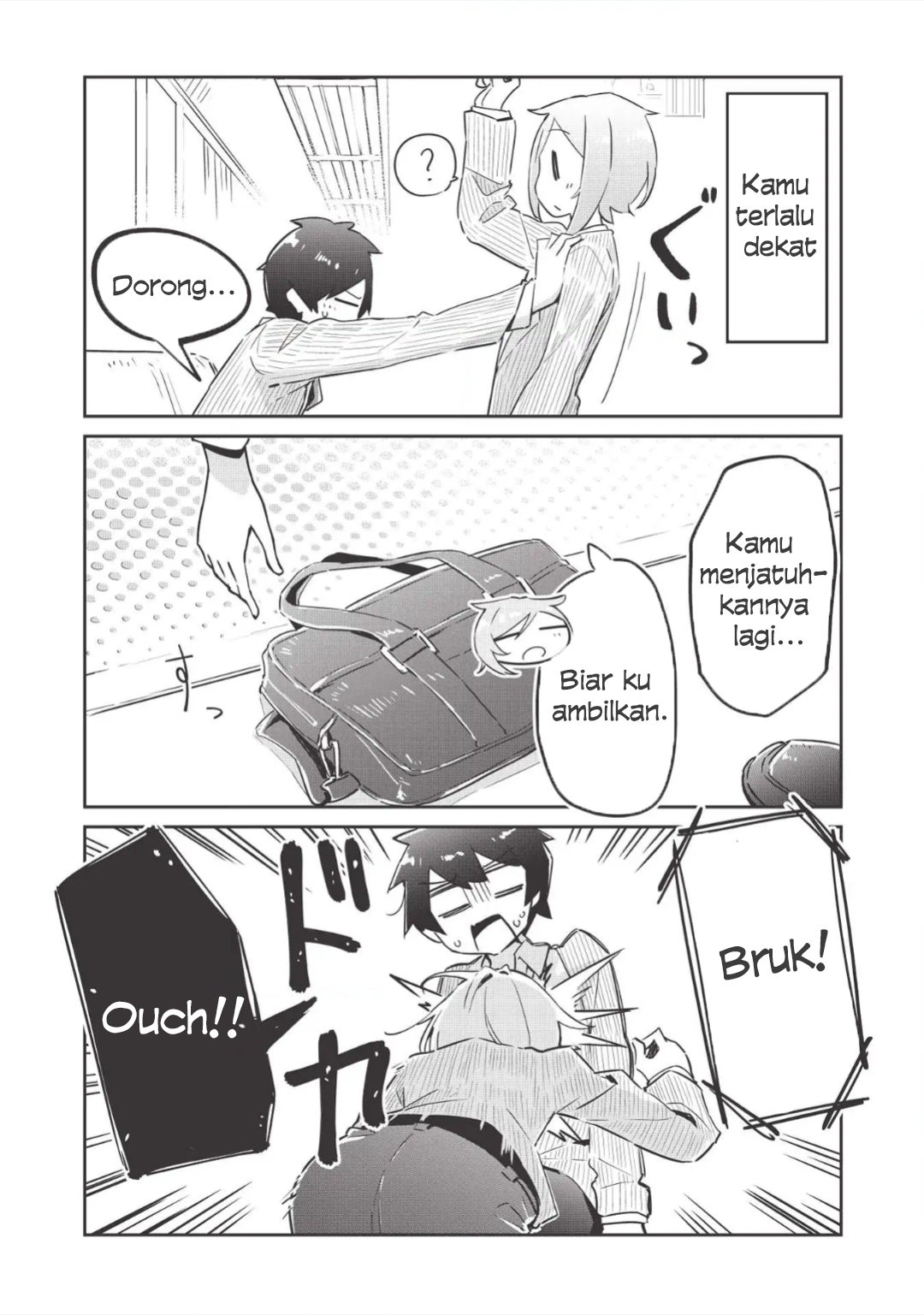 Ittsumo Shiotaiou na Osananajimi dakedo, Ore ni Kataomoi shite iru no ga Barebare de Kawaii. Menolong kucing bisa mendapatkan kekuatan gaib - Hanya kesan pribadi ① 第10页