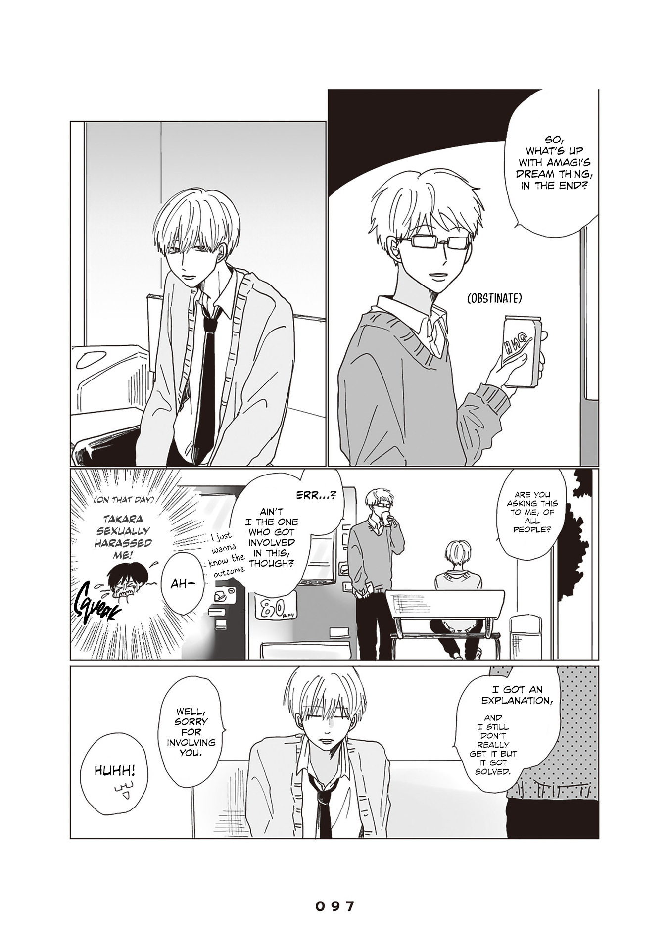 Takara-kun and Amagi-kun Vol. 1 Ch. 4 第8页