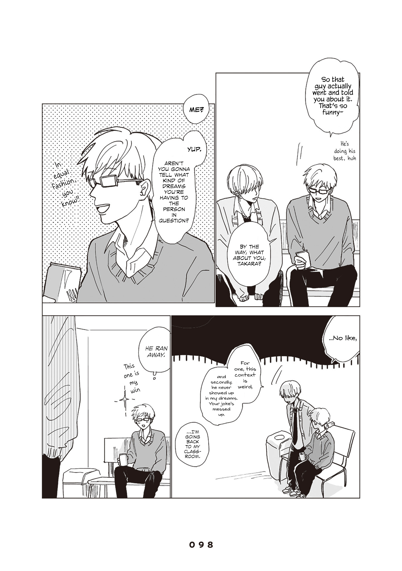 Takara-kun and Amagi-kun Vol. 1 Ch. 4 第9页