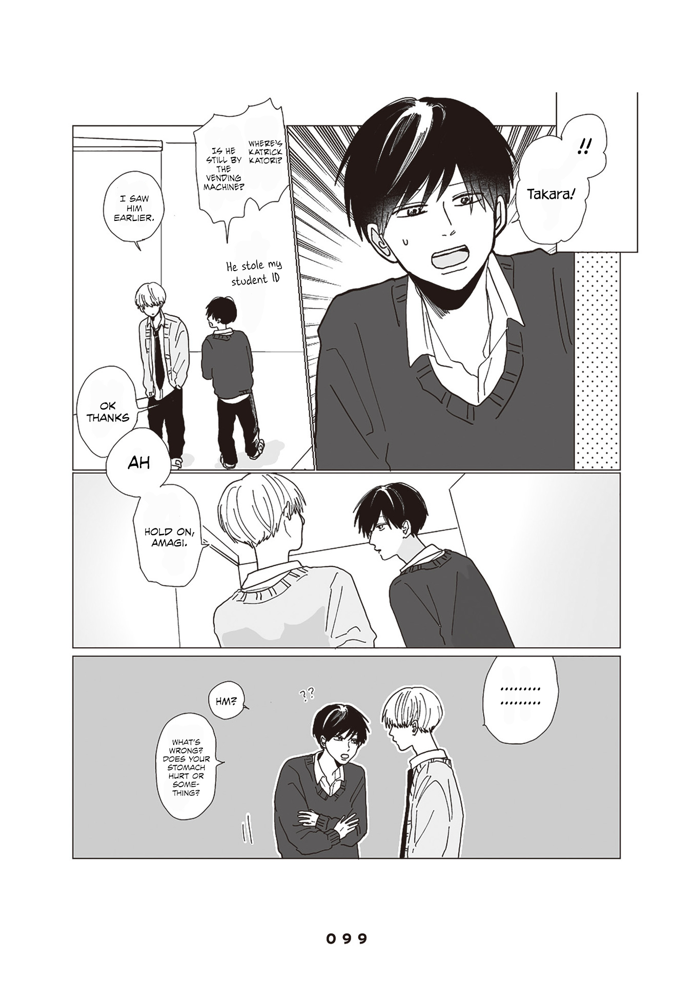 Takara-kun and Amagi-kun Vol. 1 Ch. 4 第10页