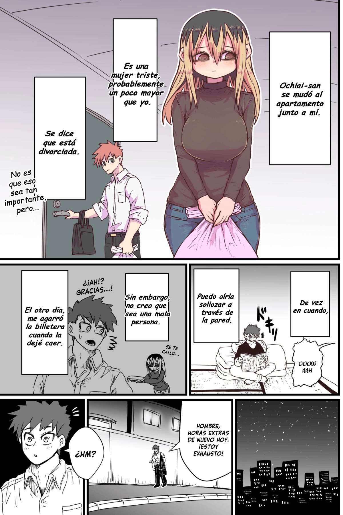 Batsuichi de Nakimushi na Otonarisan Capítulo 1 第1页