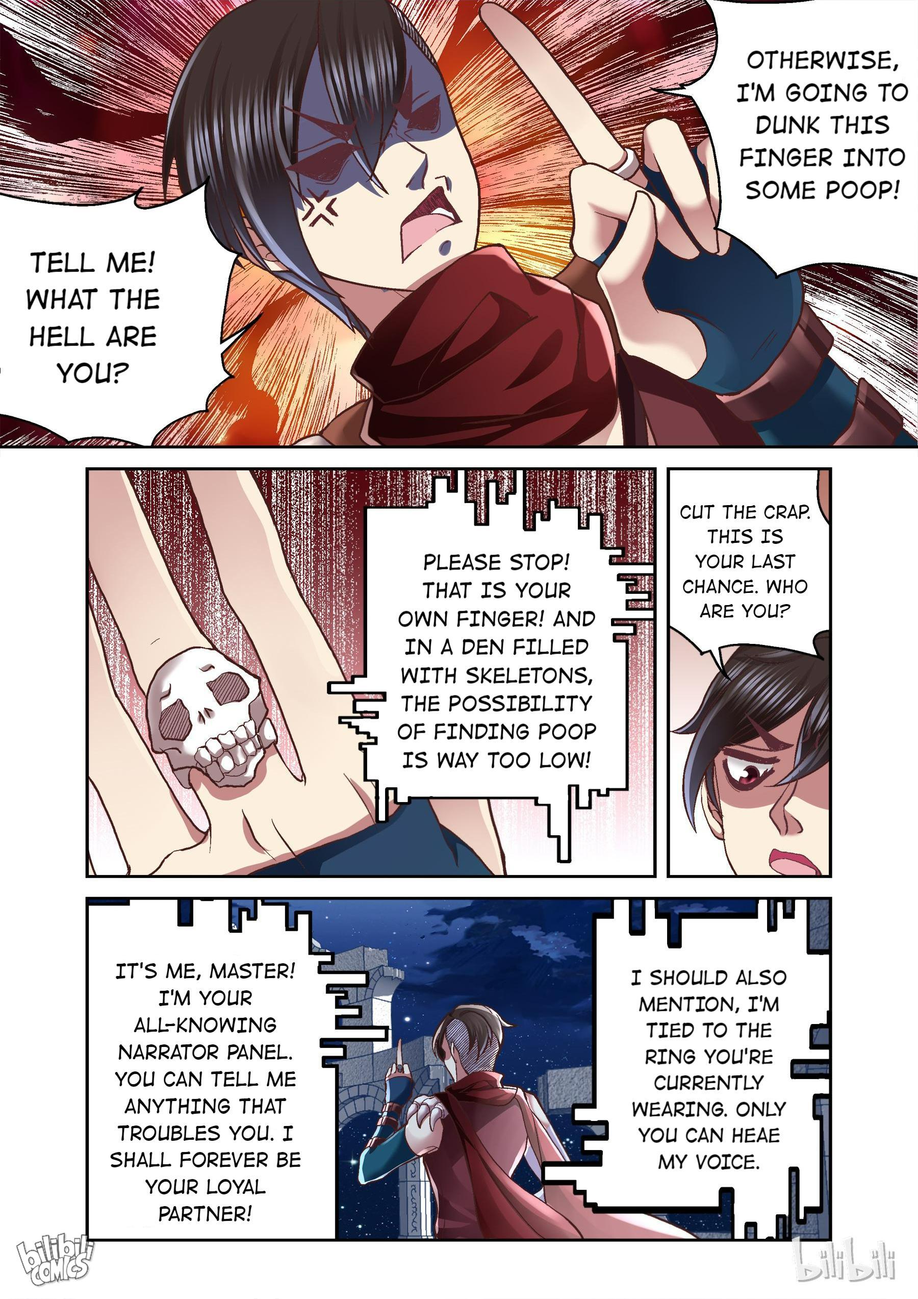 I Am the Undying God Narrator Panel Ring 第8页