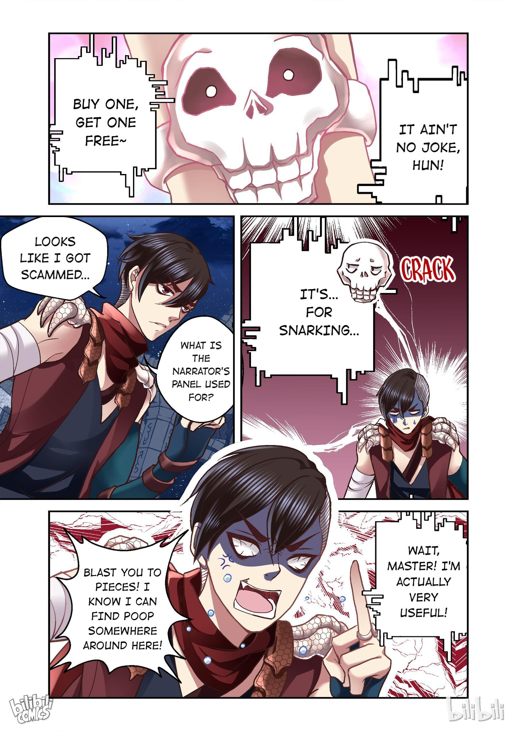 I Am the Undying God Narrator Panel Ring 第9页