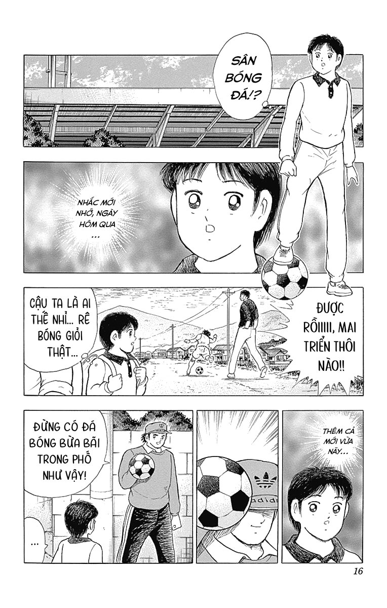 Captain Tsubasa: Memories Đây là câu chuyện xảy ra vào ngày diễn ra trận đấu giữa trường tiểu học Nankatsu và trường tiểu học Shutetsu 第16页