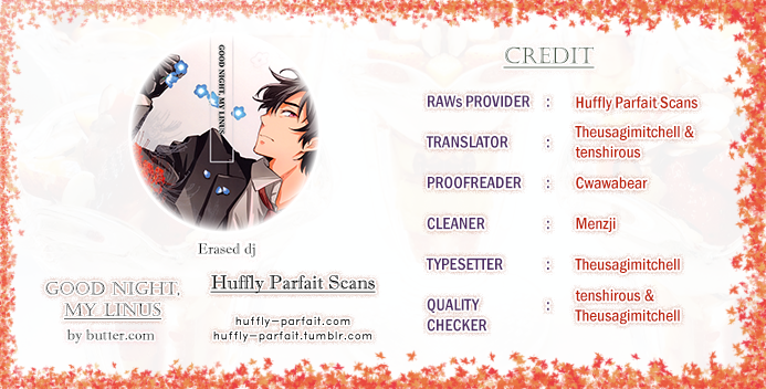 Erased - Good Night, My Linus (Doujinshi) 第1页