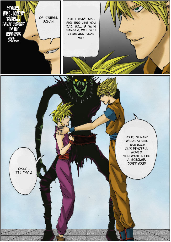 Dragon Ball x Death Note - Dragon Note (Doujinshi) Declaration 第3页