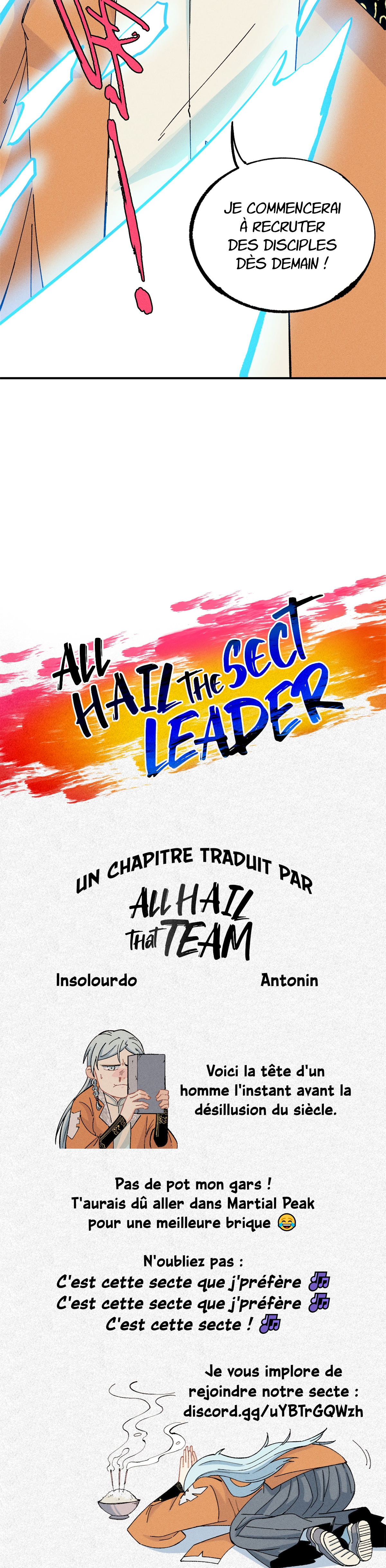 All Hail the Sect Leader Système de la secte supérieure 第13页