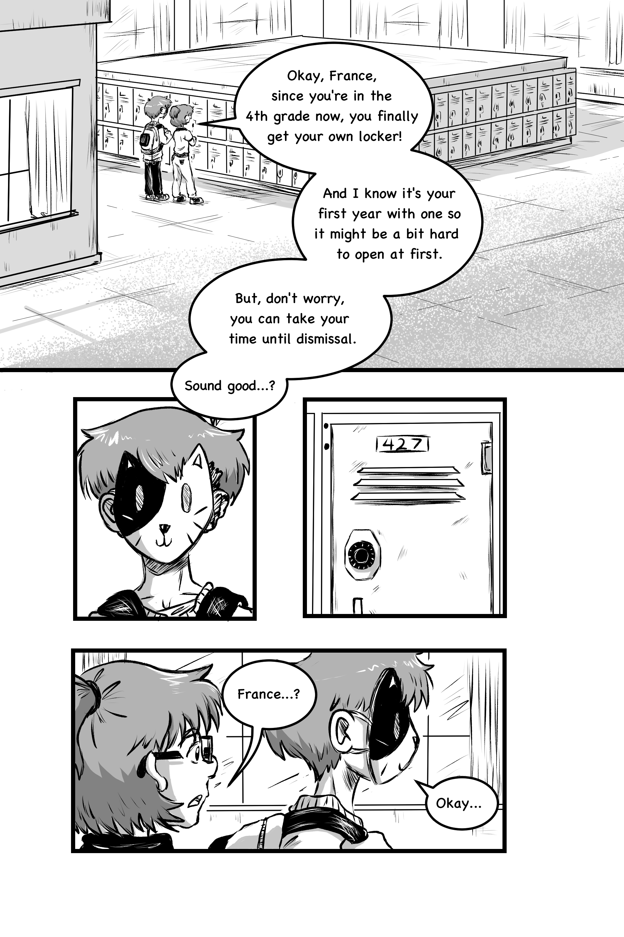 My New Friend is a Cat Locker 第3页