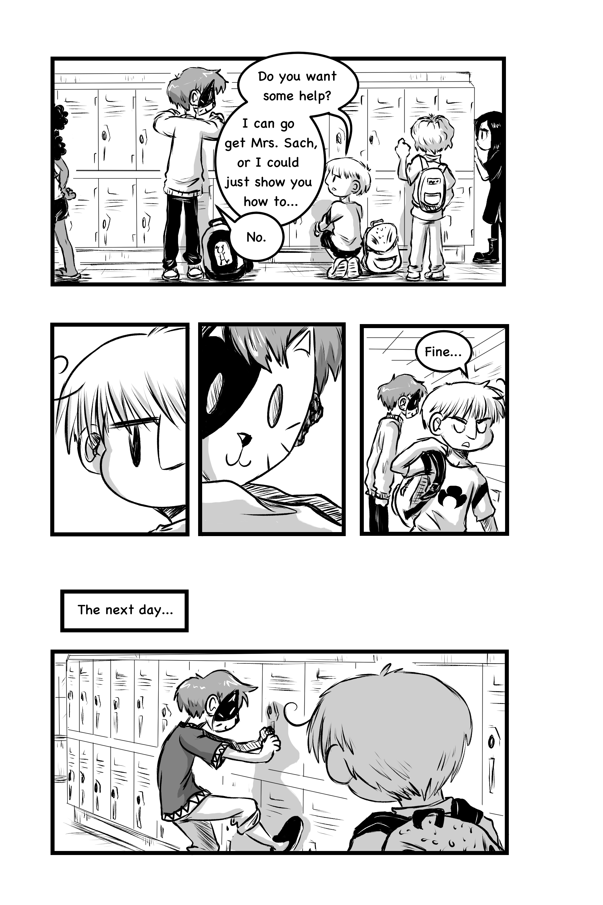 My New Friend is a Cat Locker 第5页