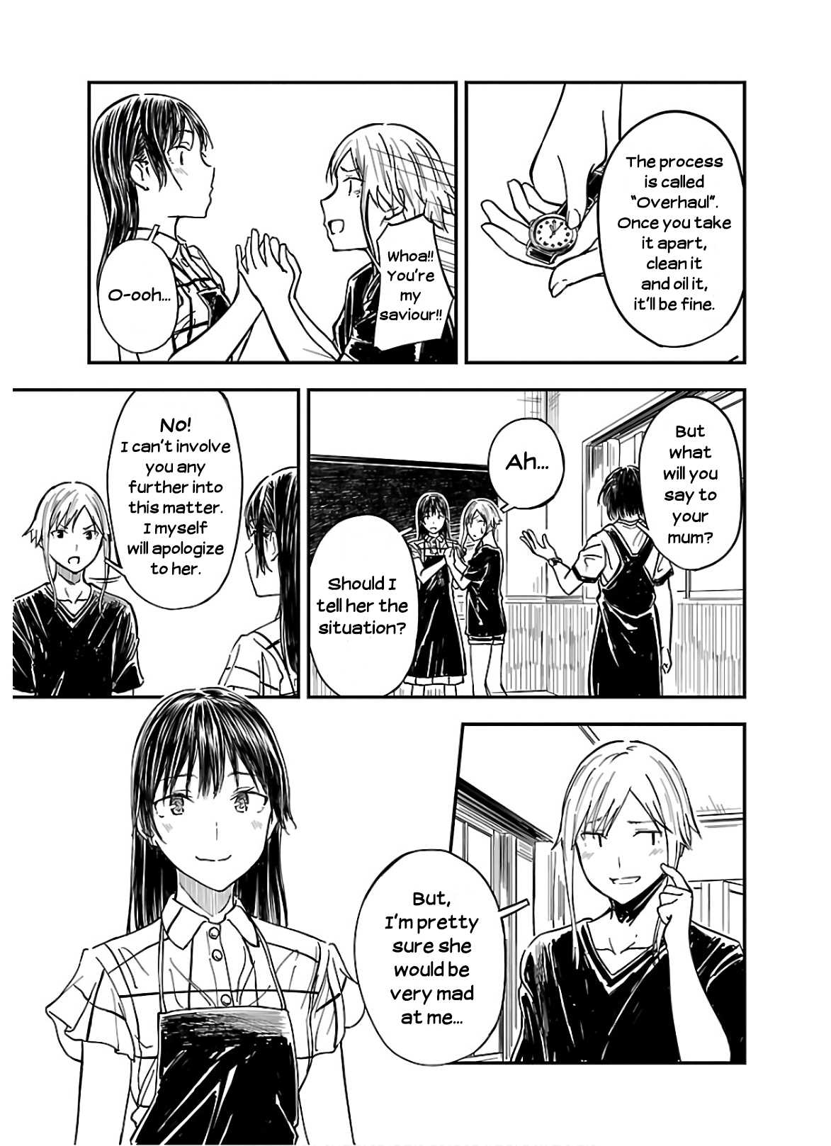 Kanmuri-san no Tokei Koubou The Water Has Got In 第15页