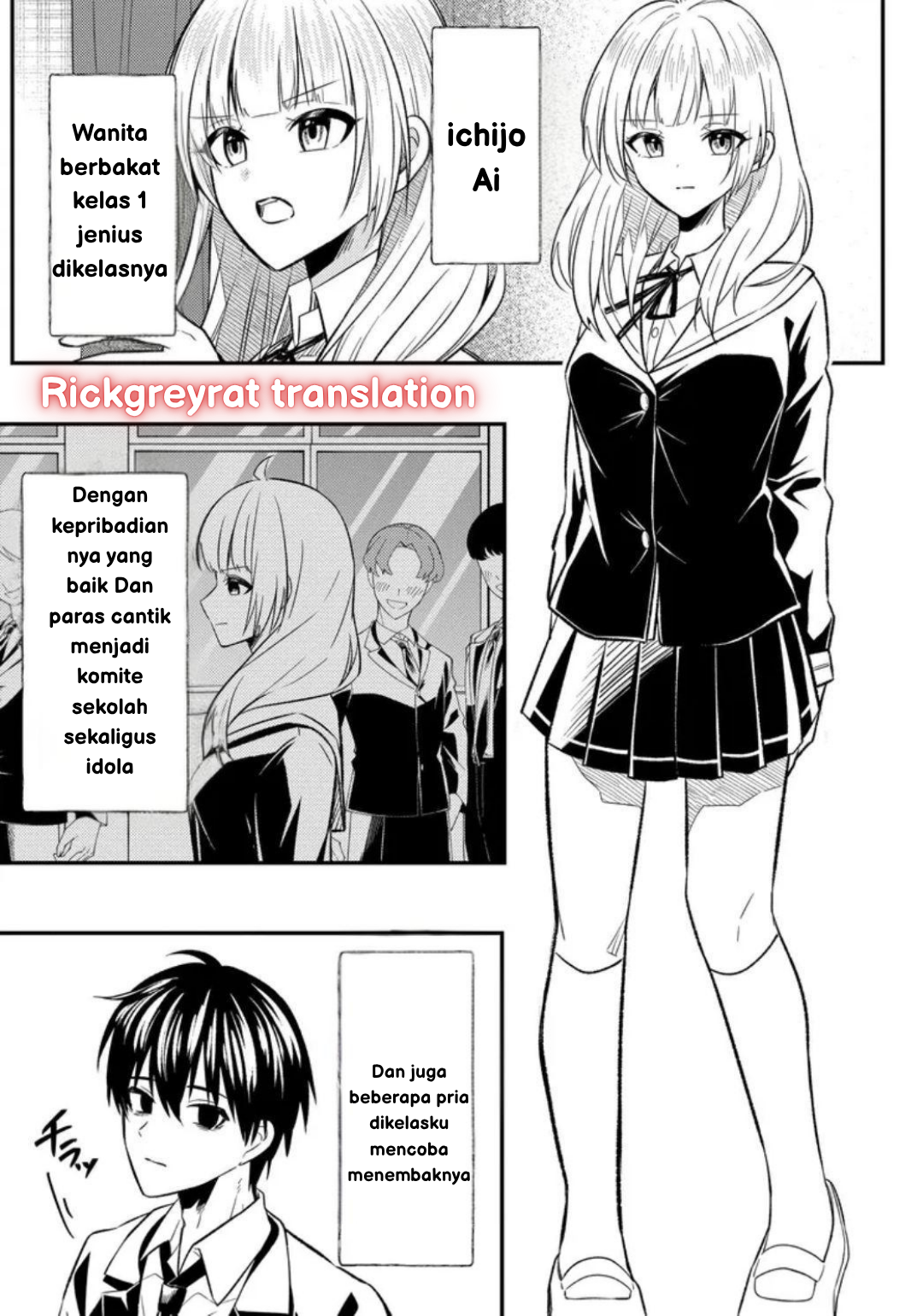 Jinsei Gyakuten - Uwaki Sare Enzai wo Kiserareta Ore ga, Gakuen Ichi no Bishoujo ni Natsukareru Eiji Aono Bolos bersama Ichijou Ai 第3页