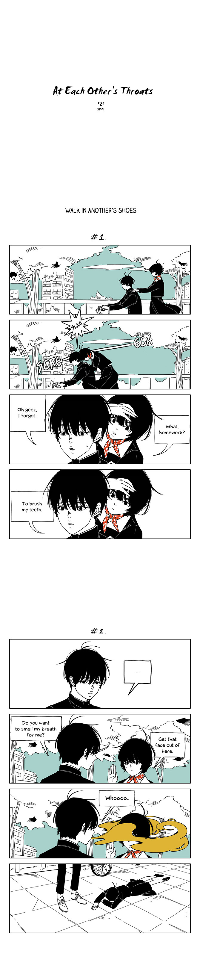 At Each Other's Throats Walk In Another's Shoes 第1页