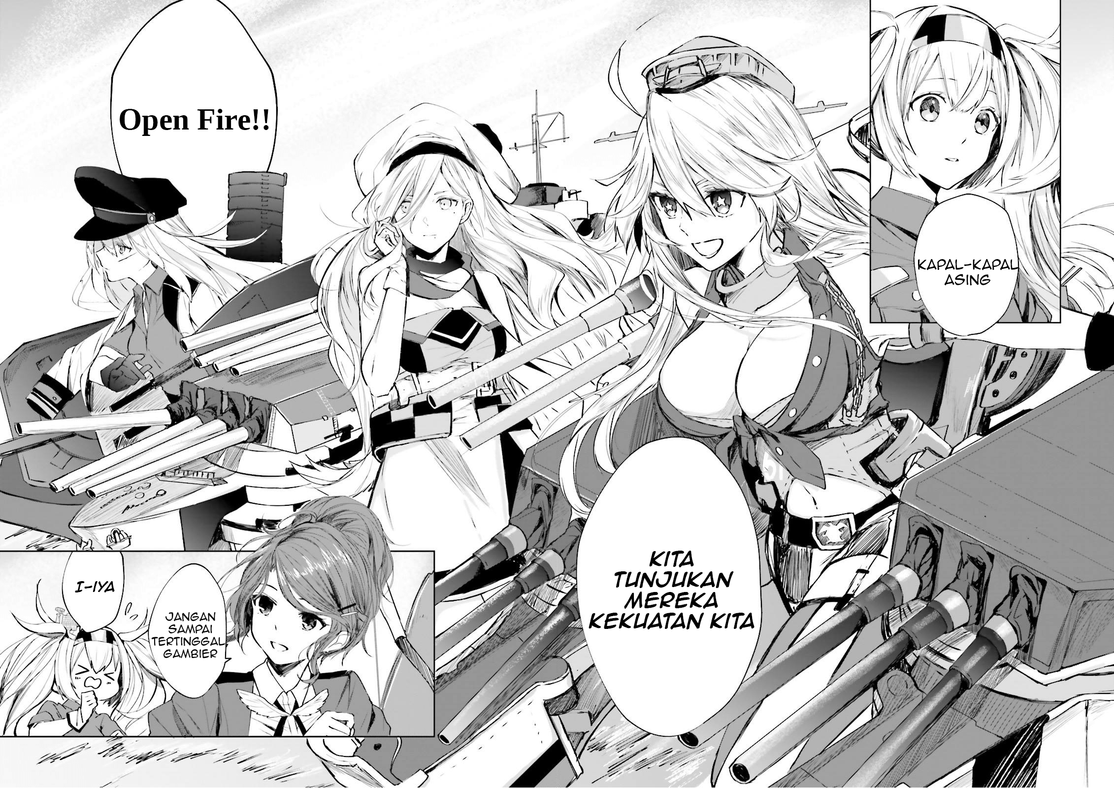 Kantai Collection -KanColle- Tonight, Another "Salute"! Vol. 1 Ch. 2 第10页