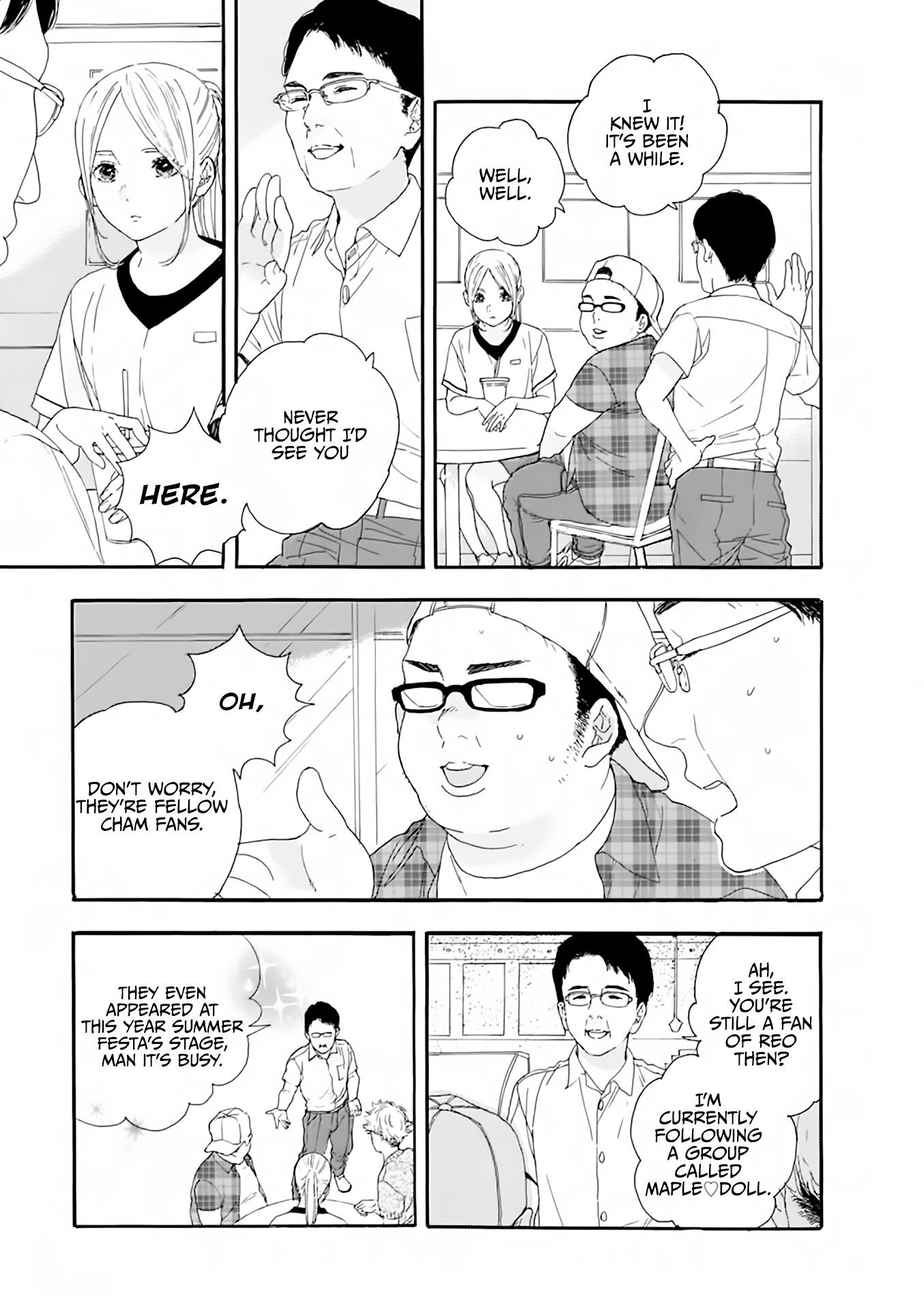 Oshi ga Budoukan Ittekuretara Shinu Vol. 1 Ch. 5 第4页