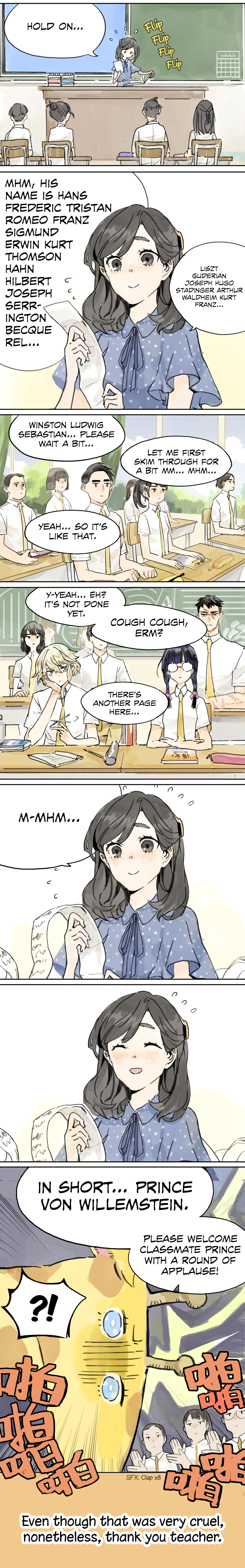 My Classmates Are All Very Strange I Bumped Into Prince Charming? 第9页