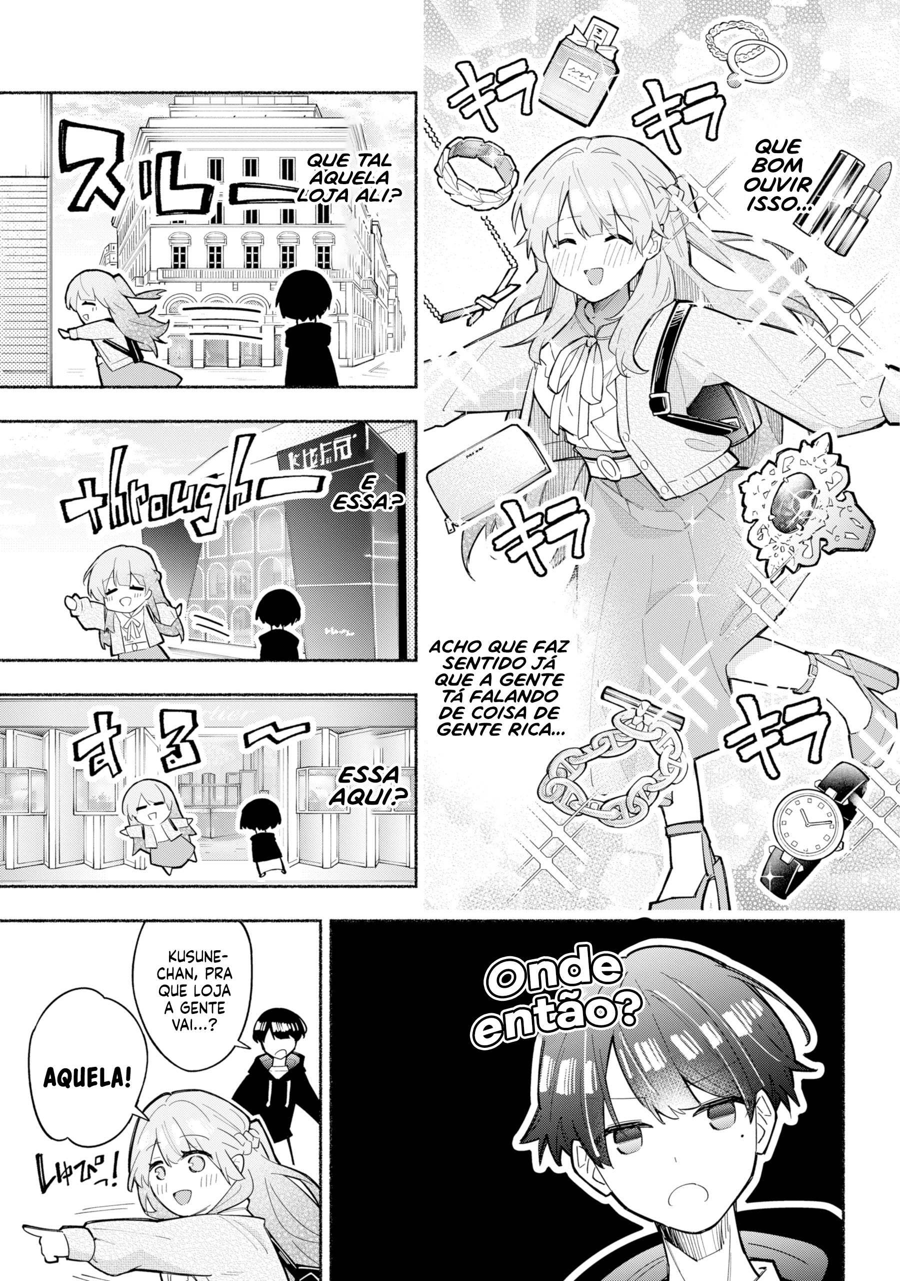 Tabun Kanojo wa Datsuzei Shiteru Essa garota provavelmente quer me dar propina 第9页