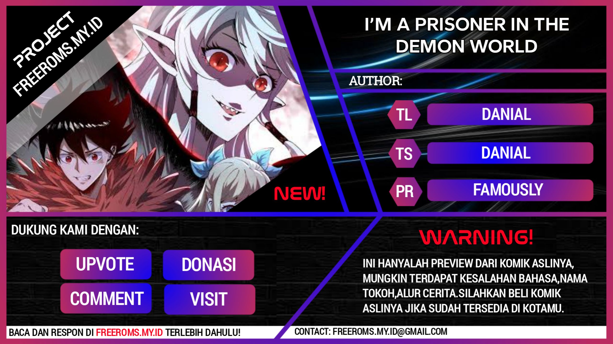 I'm a Prisoner in the Demon World Ch. 2 第1页
