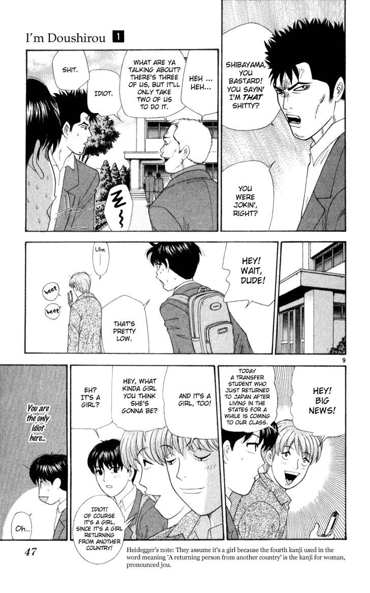 I'm Doshiro Ch. 2 第9页
