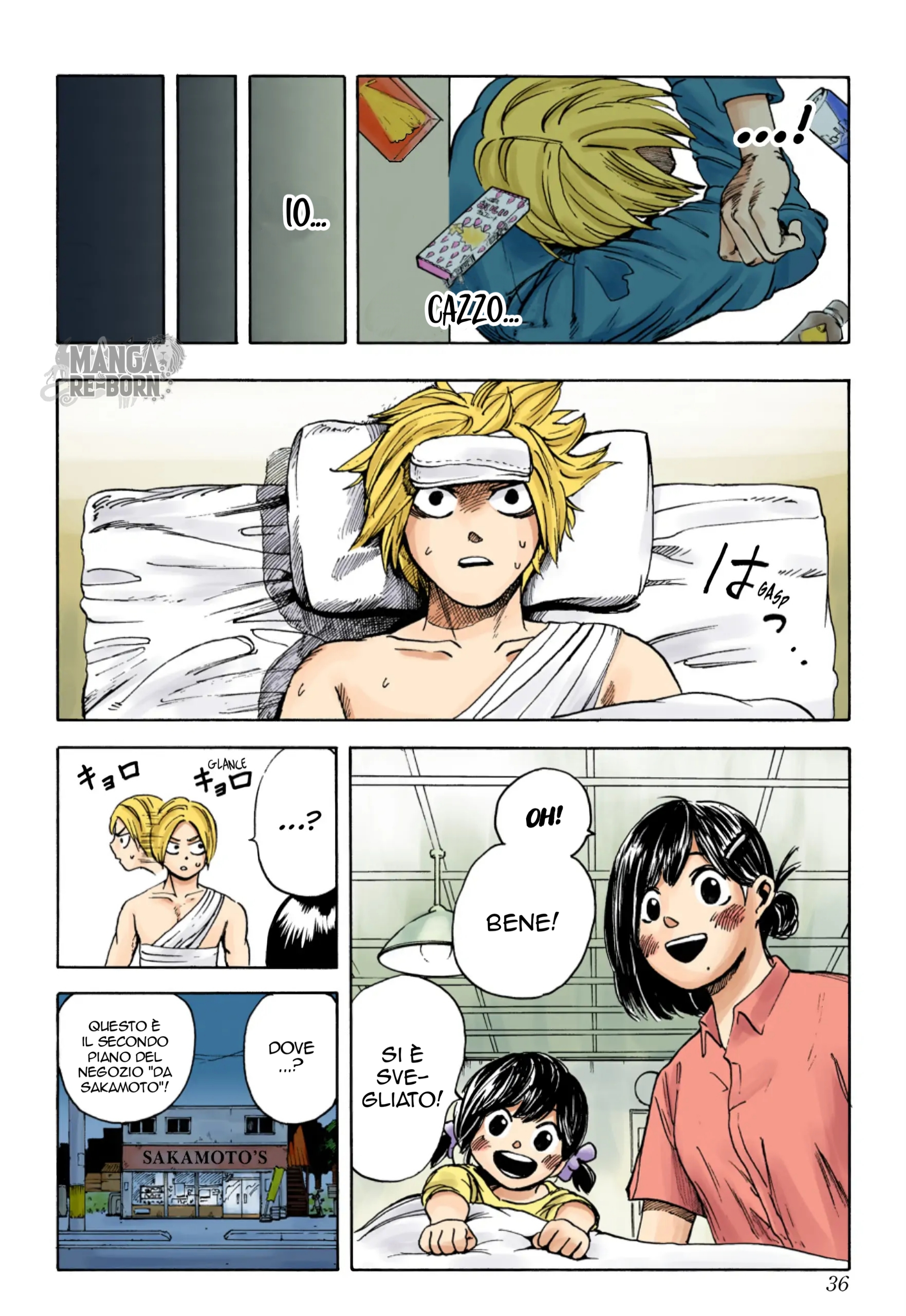 Sakamoto Days (Official Colored) Il leggendario sicario 第36页
