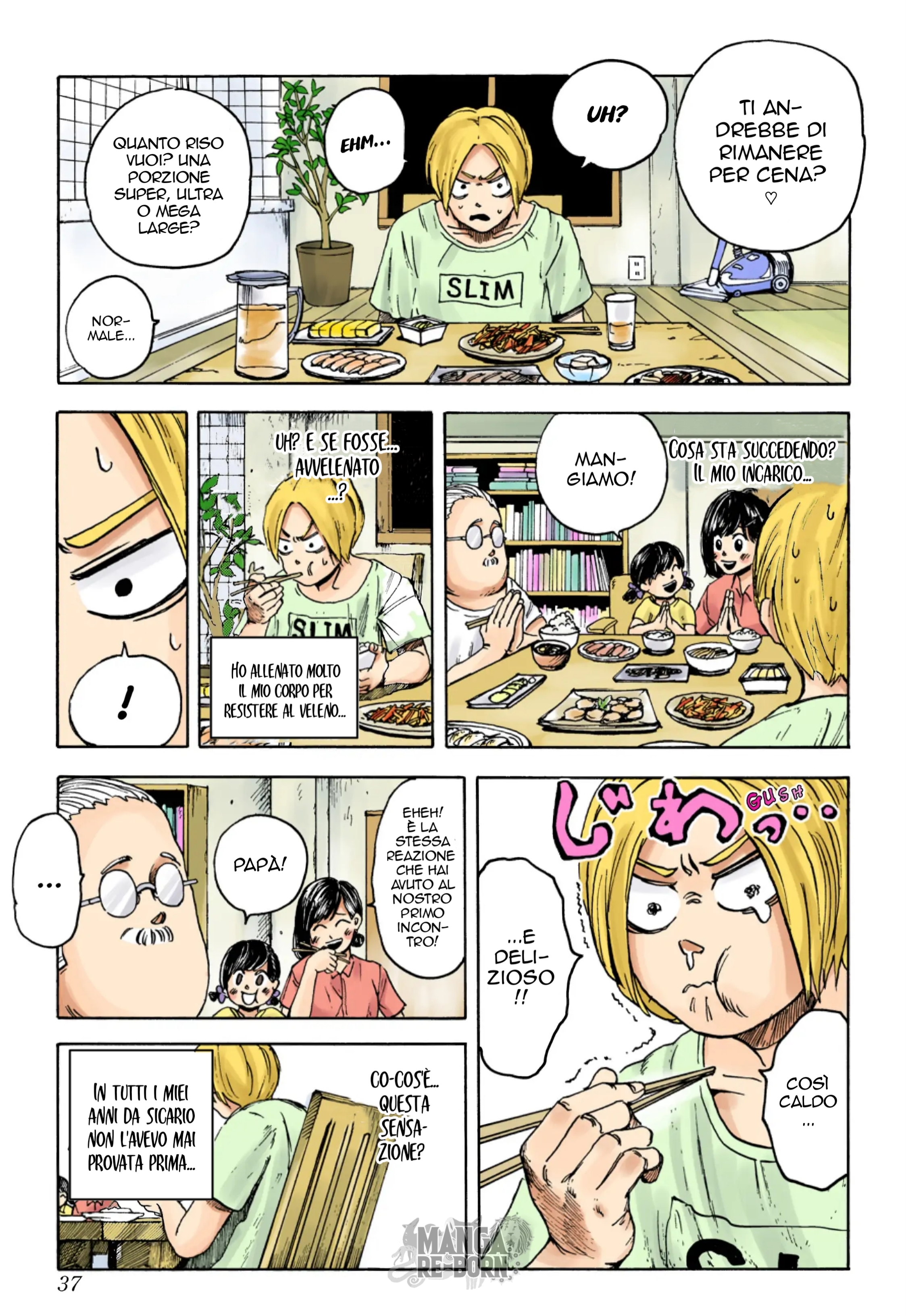 Sakamoto Days (Official Colored) Il leggendario sicario 第37页