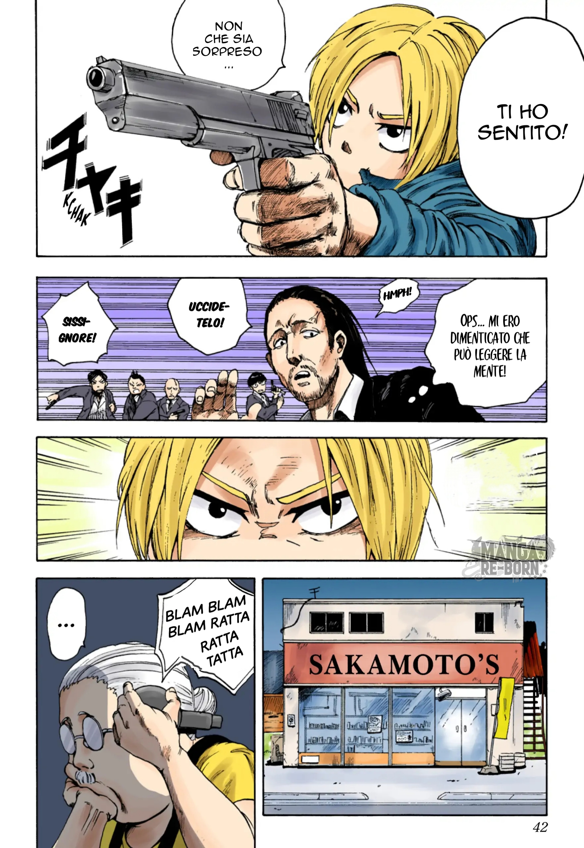 Sakamoto Days (Official Colored) Il leggendario sicario 第42页