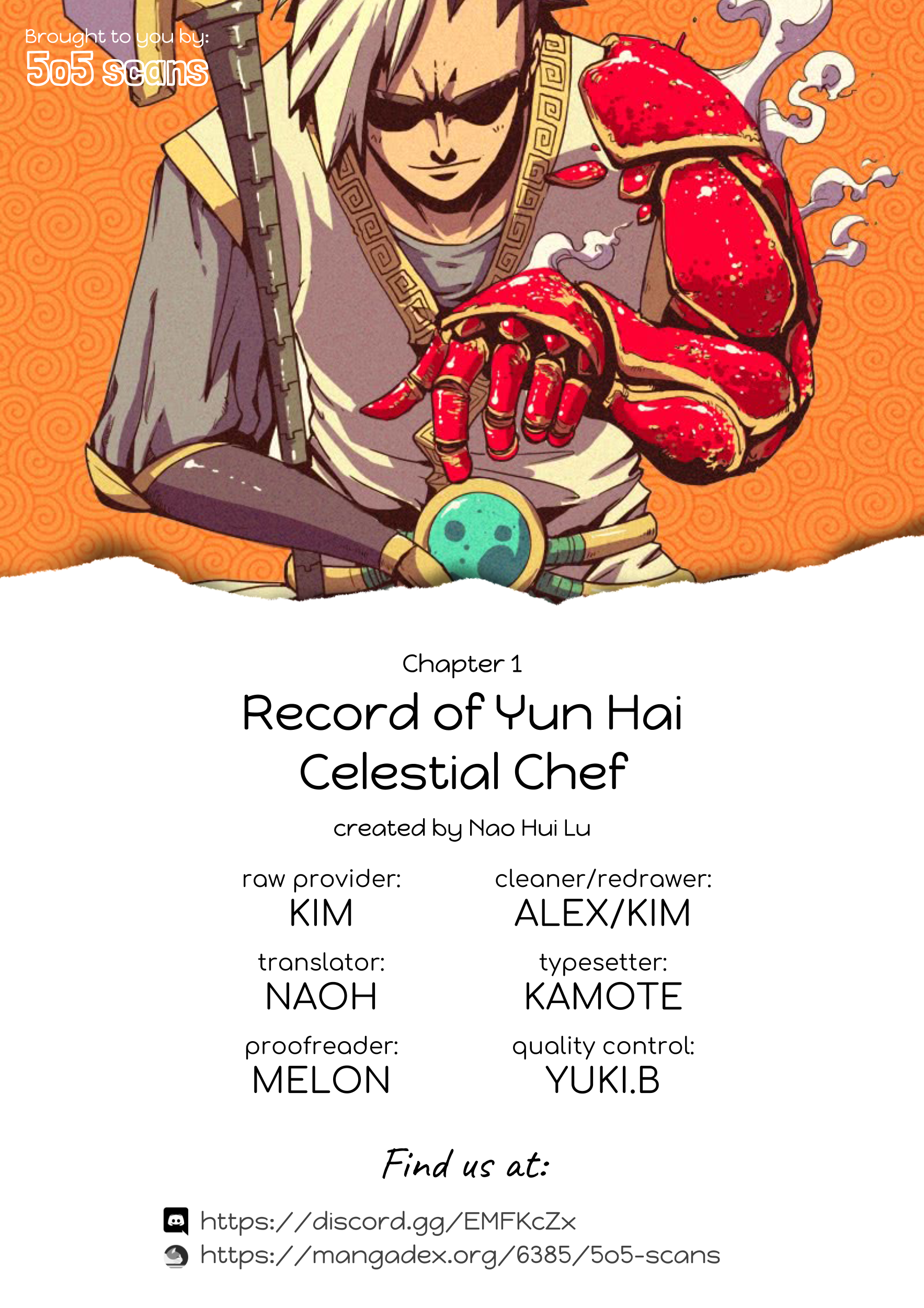 Record of Yun Hai Celestial Chef Ch. 1 第1页