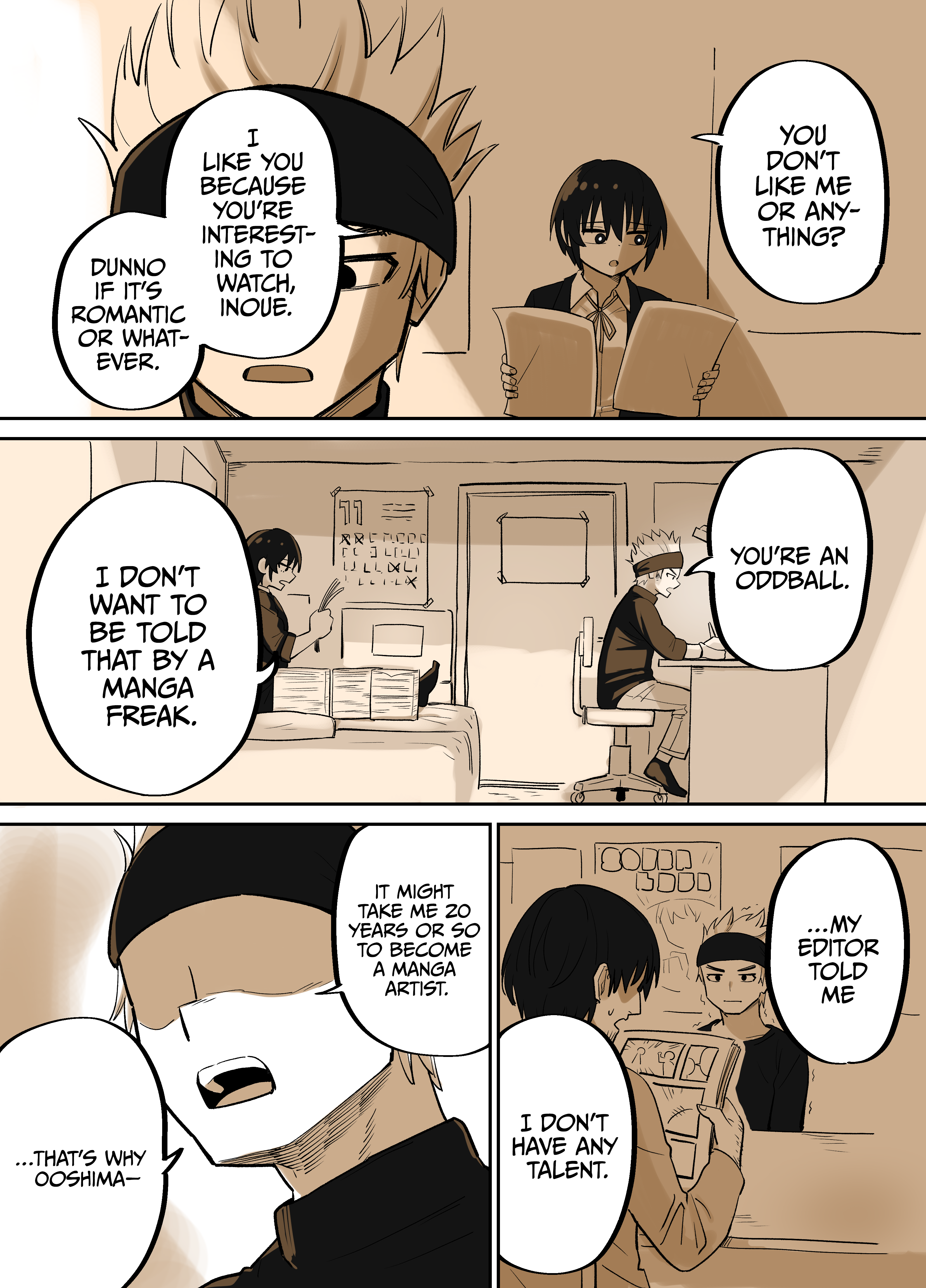 The Manga Freak and the Oddball 第3页