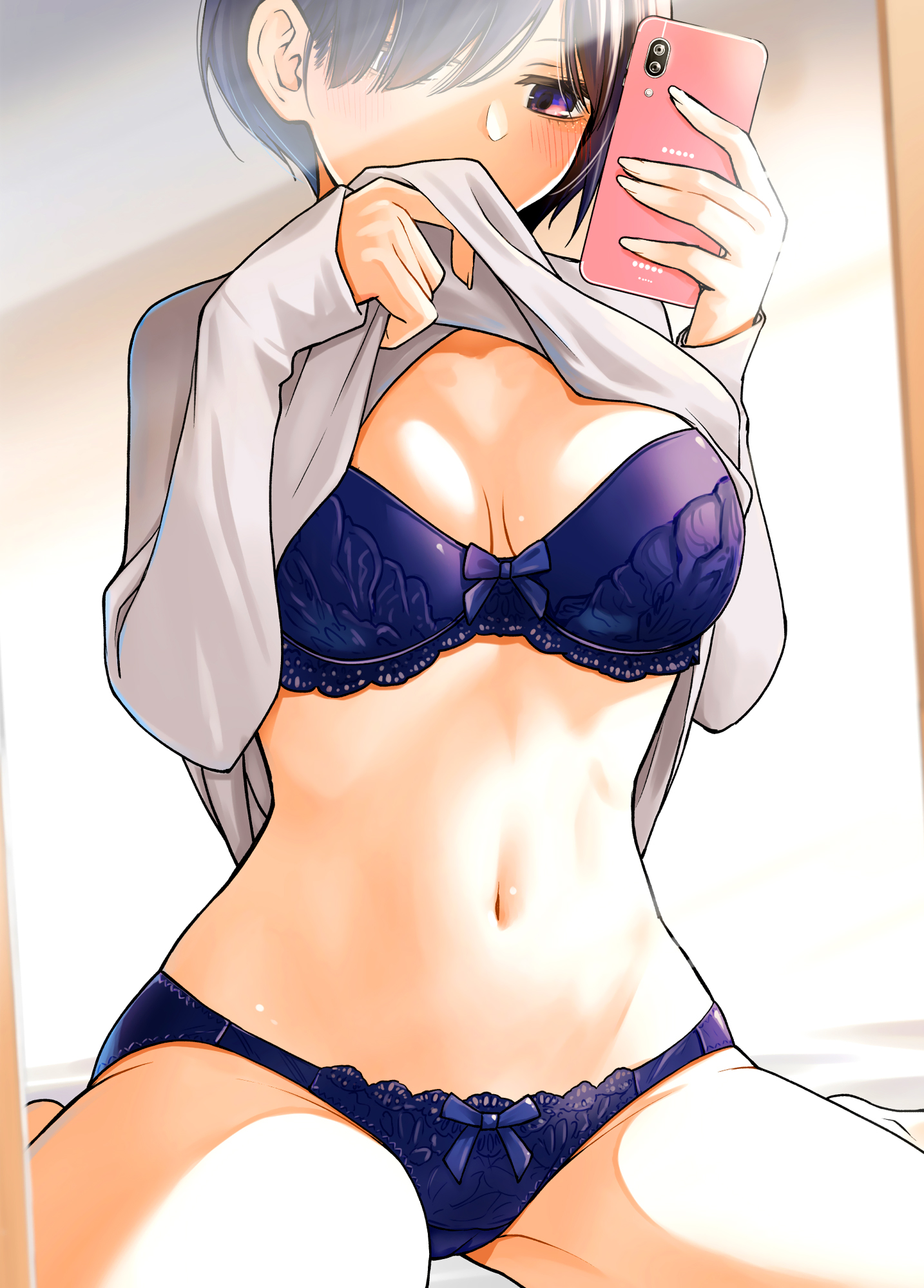 #HonjitsuNoShitagiHoukokuDesu Bleu 第3页